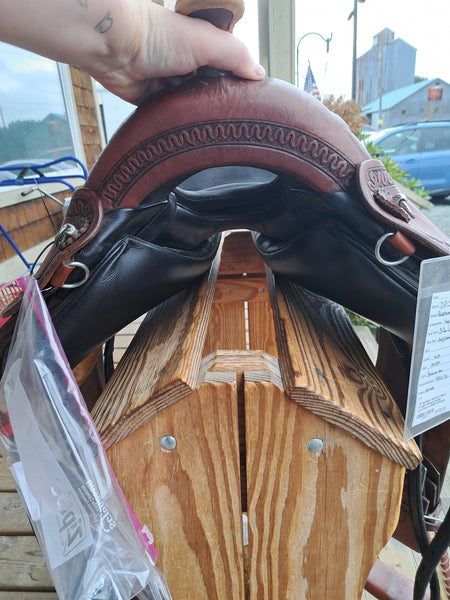 DP Saddlery Quantum Short & Light Western Saddle - S1
