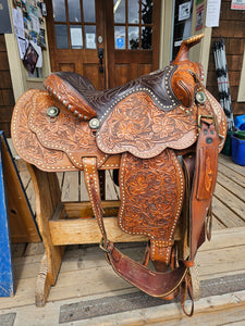 15" Vintage Hereford Tex Tan Western Equitation Saddle