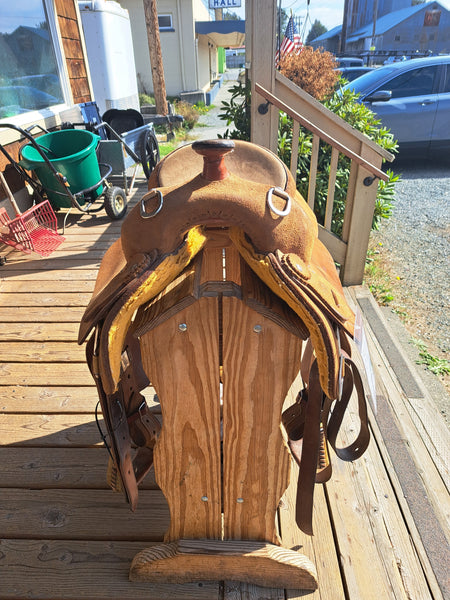 16" Sergeant's Texas Classic Roughout Work Saddle