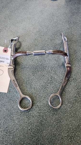 5" Myler Flat Shank Mullen Comfort Snaffle