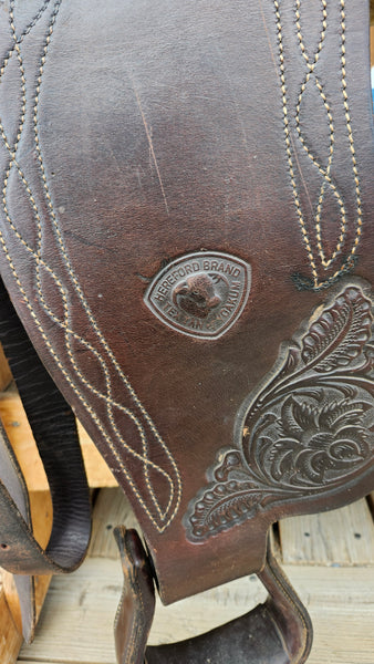 15" Hereford Tex Tan Western Saddle
