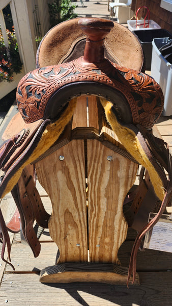 14.5" Corriente Custom Barrel Saddle