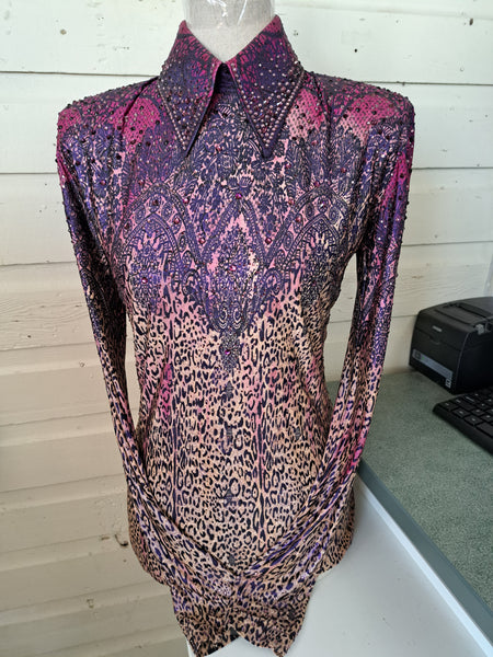 Medium Show Fancy Western Show Shirt