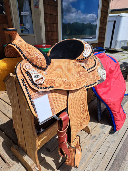 17" Dale Chavez Western Equitation Show Saddle