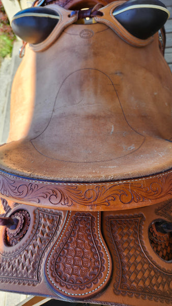16" Paul Van Dyke Maker Wade Ranch Roper Saddle