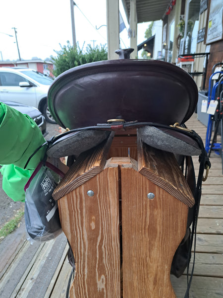 15.5" Tucker Black Mountain Trail Saddle