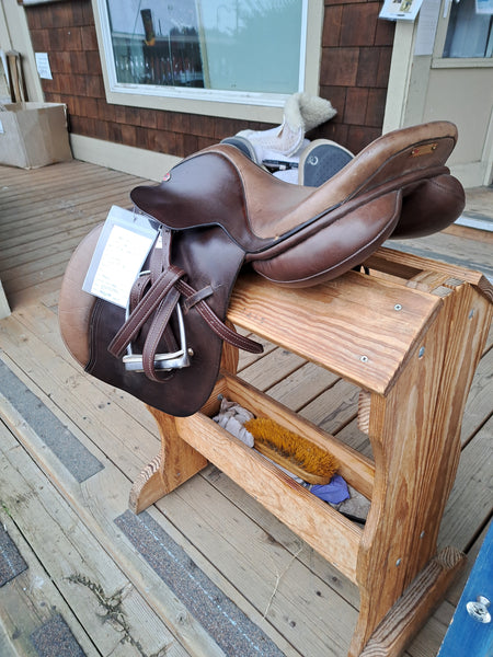 *ON TRIAL* 17" Arabian Saddle Company Elan Close Contact Jump Saddle