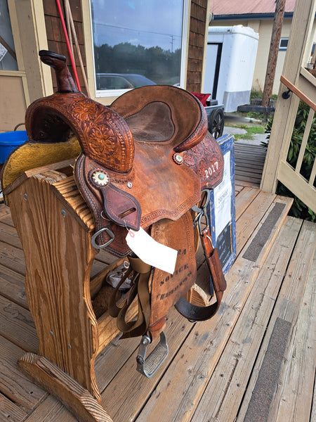14" Corriente Barrel Racing Saddle