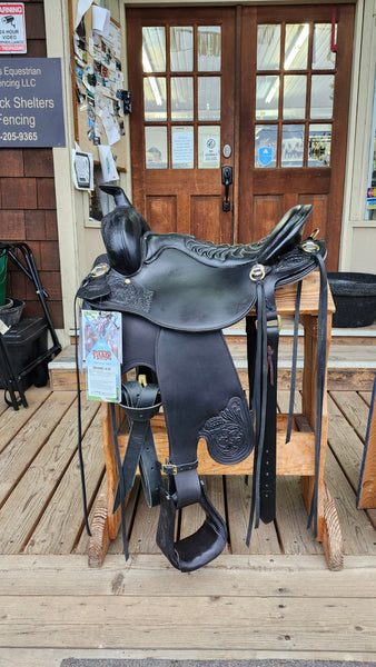 16.5" Tucker Meadow Creek Creek Western Trail Saddle