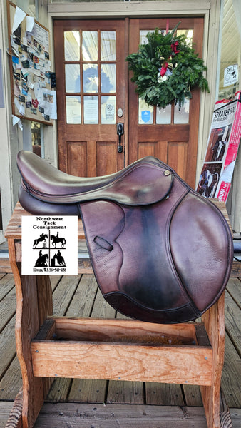 17.5" Pessoa Gen-X3 Jumping Saddle