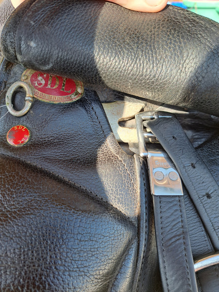 18.5" SDL Lemke Deluxe Dressage Saddle