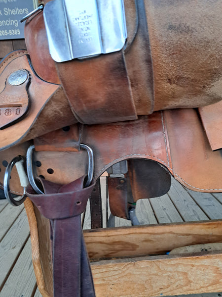 16" Silver Royal Training Saddle