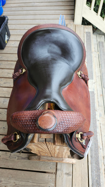 17-18" Big Horn Walking Horse Western Trail Saddle