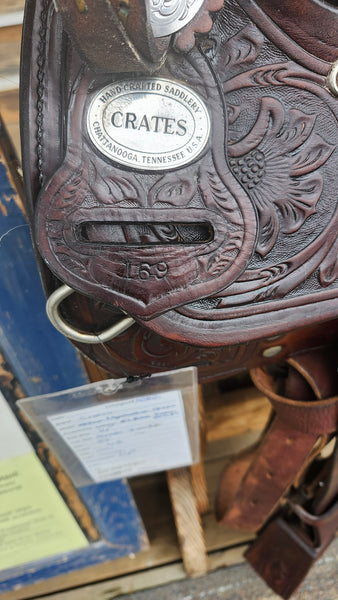 16" Crates Western Equitation Show Saddle