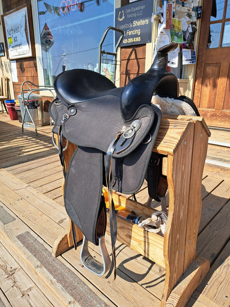 ON TRIAL 16" Abetta Western Trail Saddle