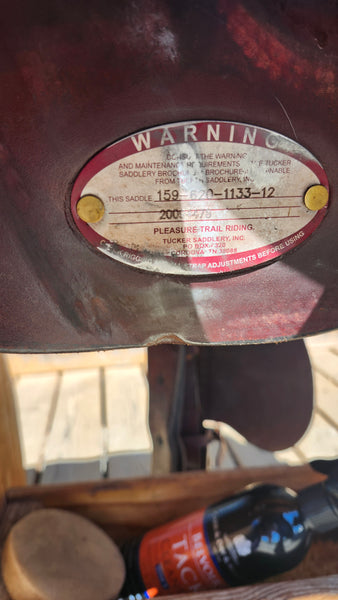 16.5" Tucker Endurance Trail Saddle