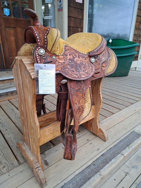 15" Tex Tan Western Saddle
