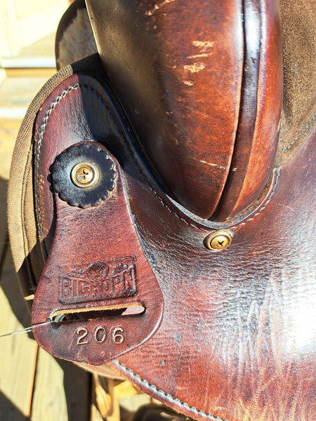 16" Big Horn Cordura Western Saddle
