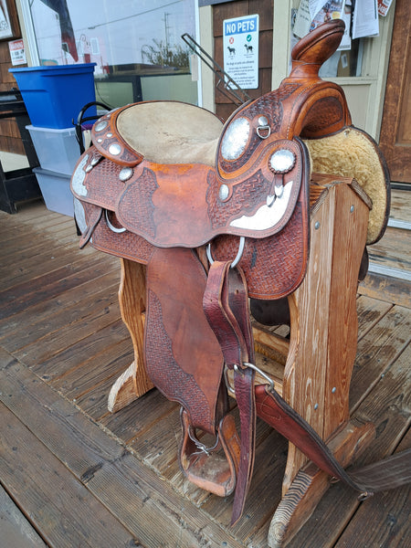 16" Rocky Custom Western Equitation Show Saddle