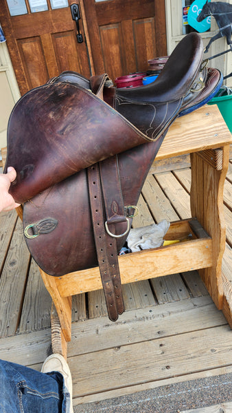 15" Syd Hill Sierra Poley Australian Saddle