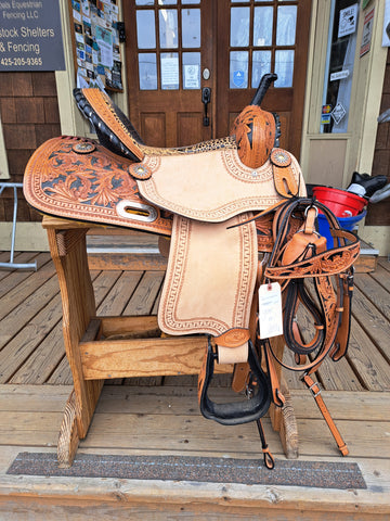 14"  Double T Barrel Saddle Package NEW!