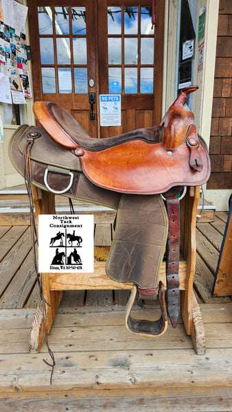17" Fabtron Draft Horse Saddle