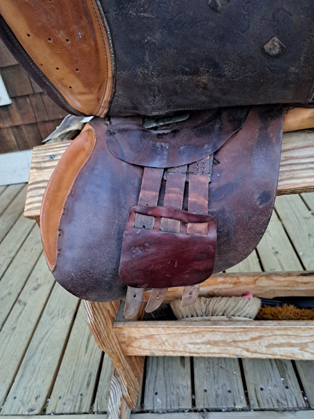 18.5" Pessoa Close Contact Jump Saddle