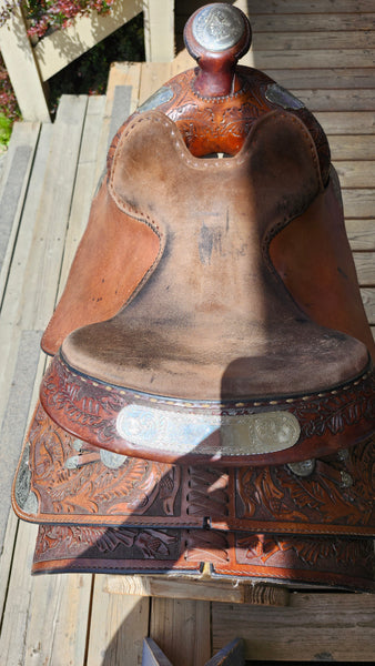 15.5" Hereford Tex-Tan Western Equitation Show Saddle
