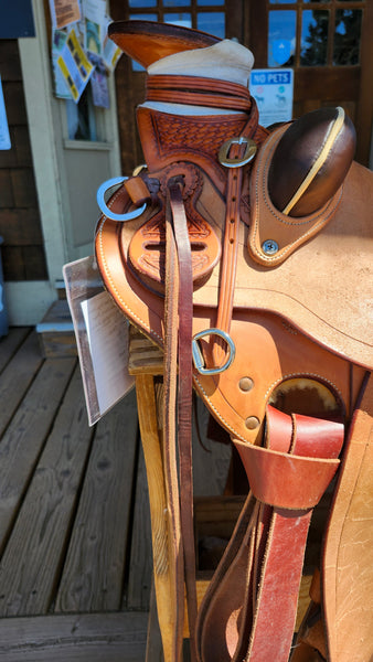 16" Paul Van Dyke Maker Wade Ranch Roper Saddle
