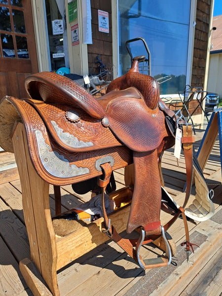 15" Crates Western Equitation Show Saddle