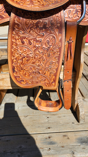 16" Rocking R Western Equitation Show Saddle