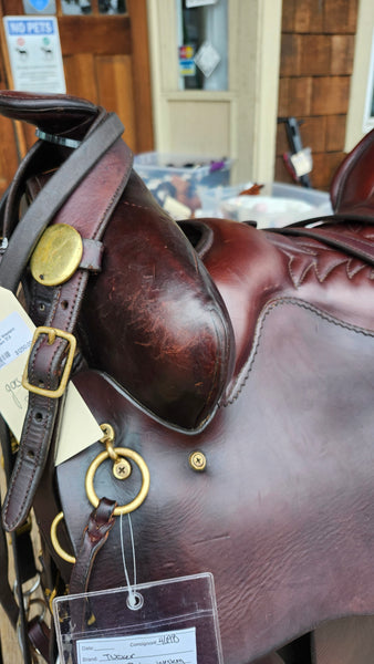 17.5" Tucker High Plains Western Trail Saddle