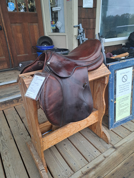 17" Antares Jump/Close Contact Saddle