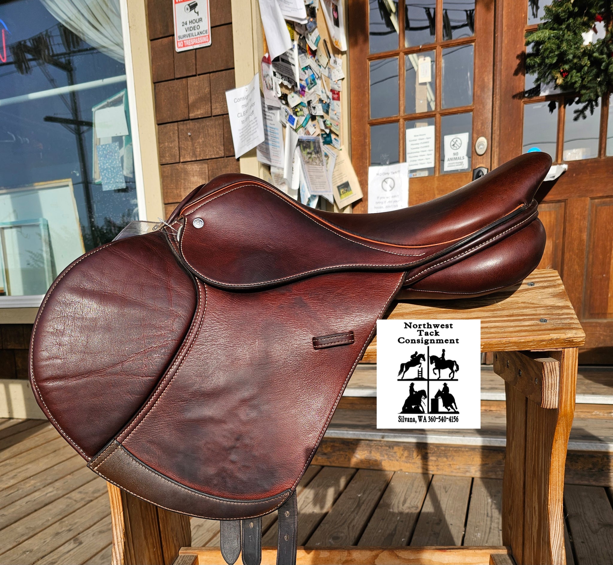 17.5" Custom Saddlery Monte Carlo Jumping Saddle