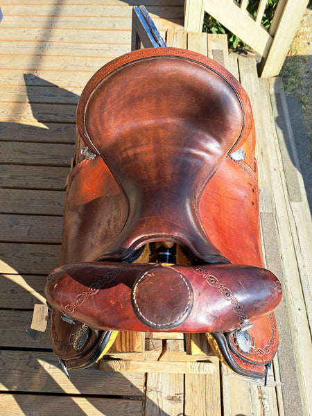16" Circle Y Alpine Flex2 Western Trail Saddle