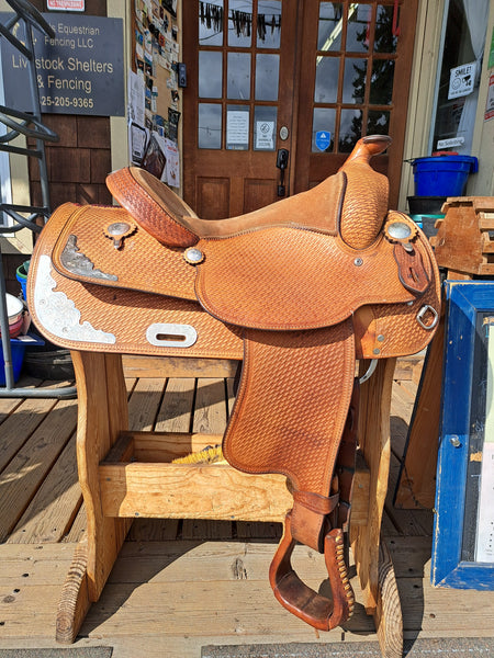 15.5" Crates Western Equitation Show Saddle
