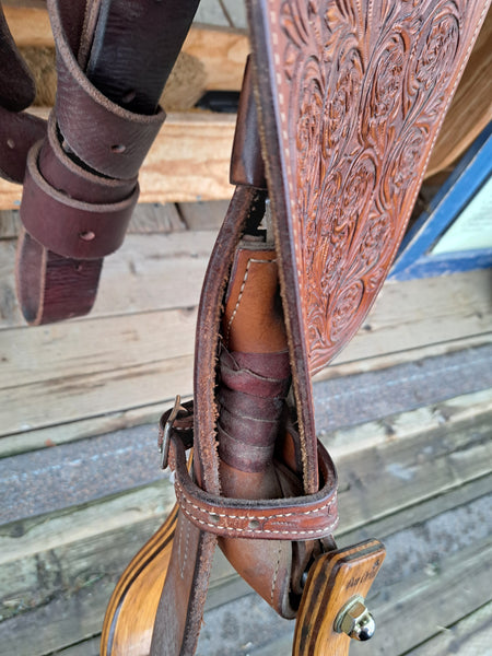 17" Equine Oasis Tim Bauer Reining Saddle