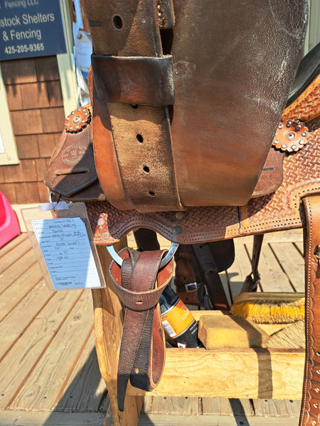14" Western Saddelry Barrel Saddle