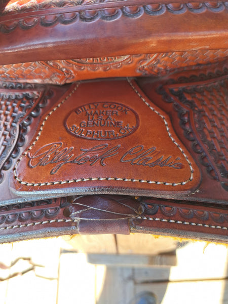 16" Billy Cook DL Reiner Saddle