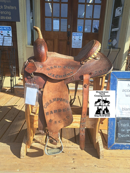 ON TRIAL 15" Corriente Barrel Saddle