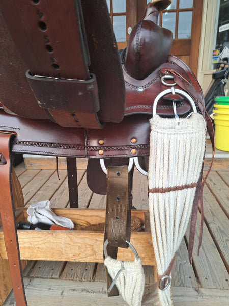 17" Circle Y Draft Horse Western Saddle