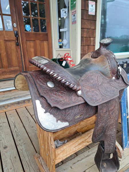 16" Champion Turf Western Equitation Show Saddle