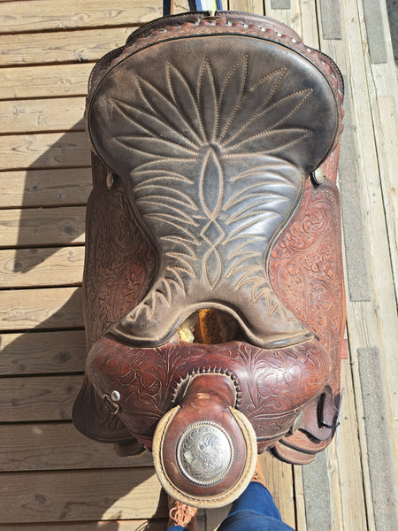 17" Hereford Equitation Saddle