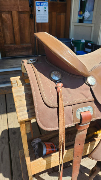 14" King Series Krypton All Around Western Saddle