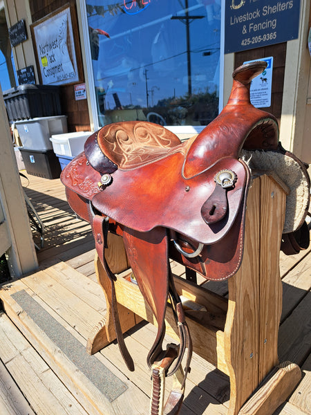 15.5" Simco Roping Saddle