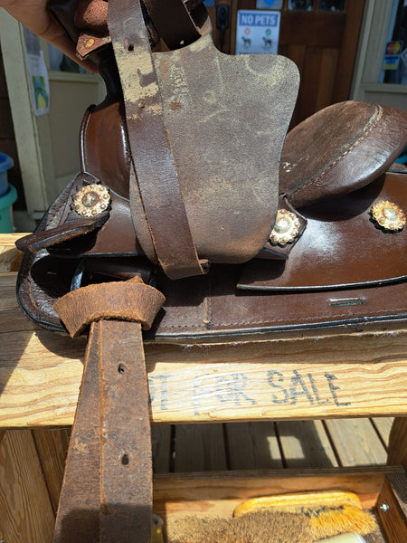 8" Tough 1 King Series Western Saddle