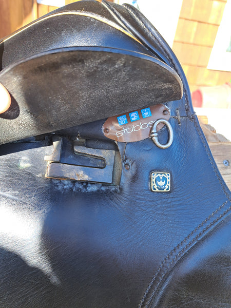 17" Stubben Siegfried VSD Dressage Saddle