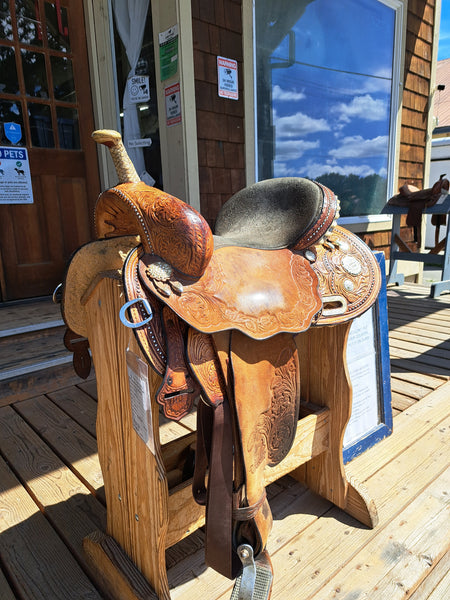 14.5" Martha Josey Ultimate Starlight Barrel Racing Saddle