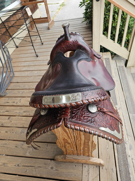 15" Crates Western Equitation Show Saddle