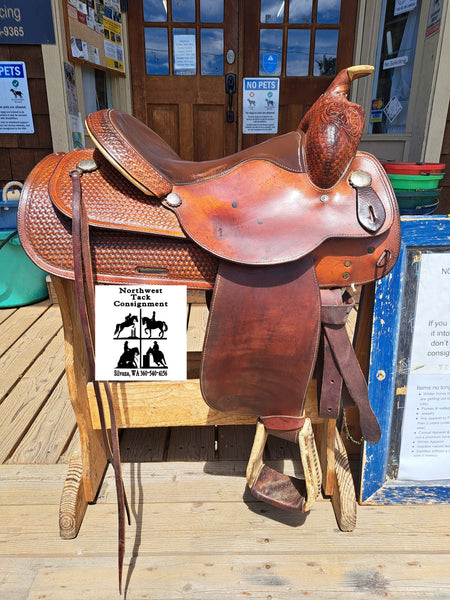 15.5" Circle Y Reining Saddle